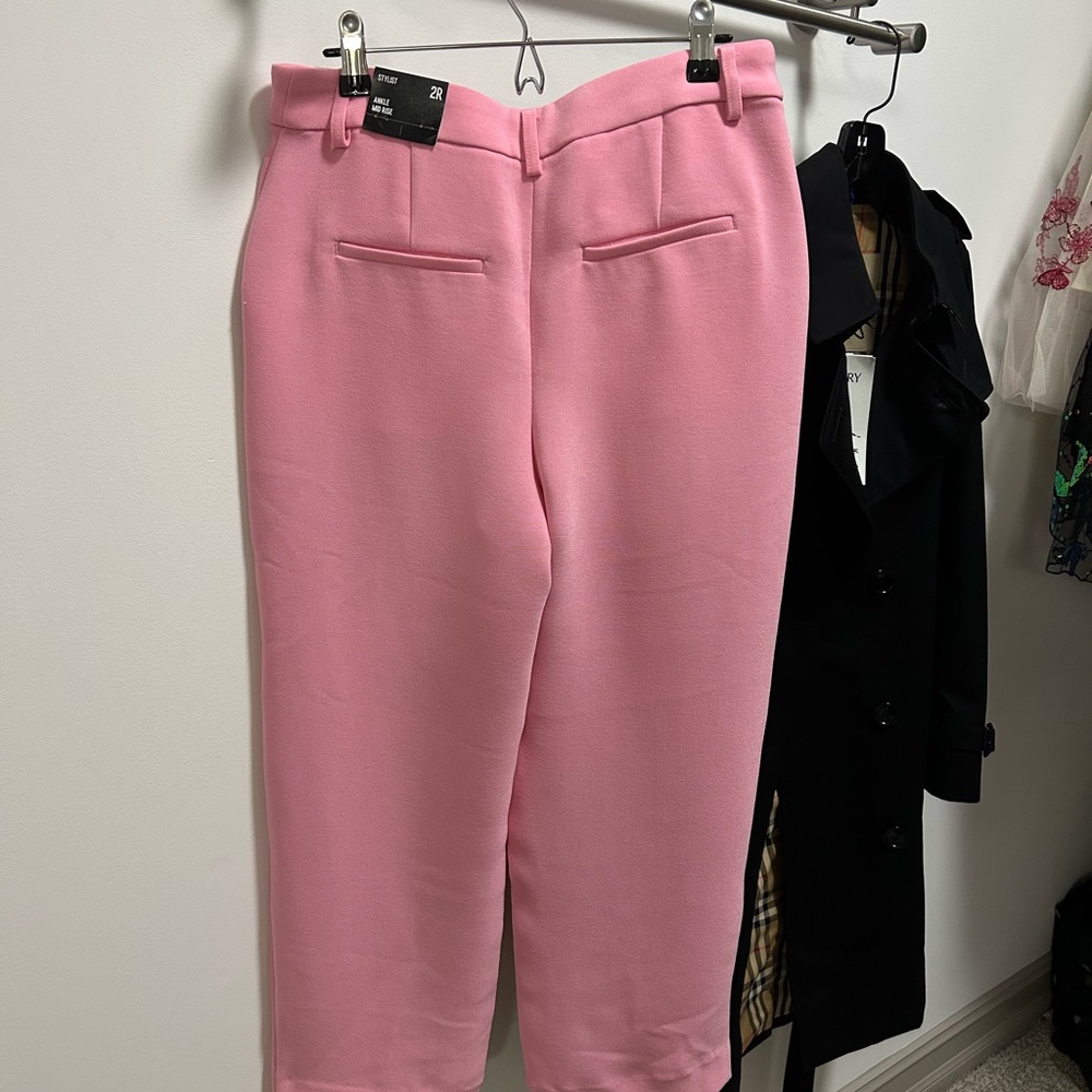 Express Pink Tailored Pants - Picture 5 of 6